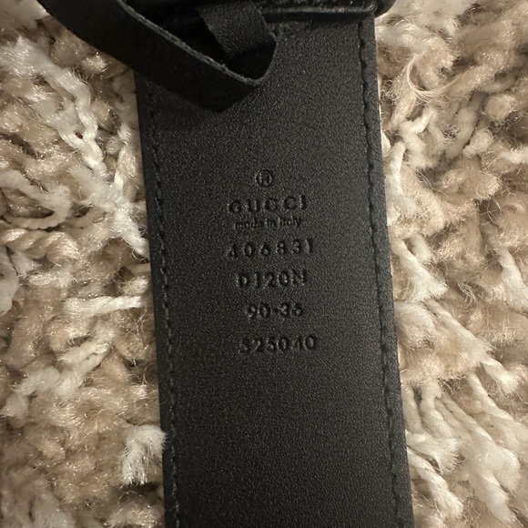 Men’s Double G Leather Gucci Belt - Picture 10 of 12